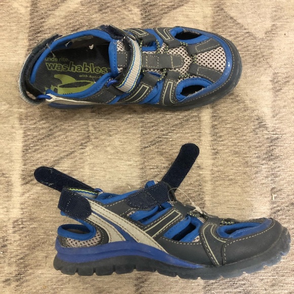 New Kids Stride Rite Washables Sandals 13W - Picture 4 of 6